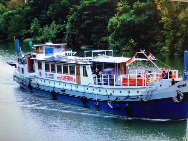 Schiff Ahoy, Hotelschiff, Hausboot, Boot, Passagierschiff Stuttgart Exterior foto